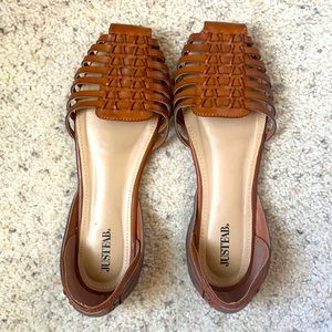Just Fab  woven style sandals